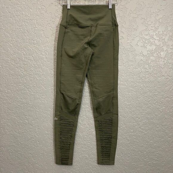 Alo Yoga High Waist Moto Leggings - Picture 3 of 7